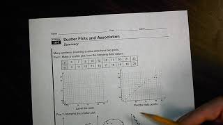 141 Scatter Plots and Associations [upl. by Ayetal]