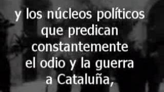 El Fascismo Catalán de ERC 6 de octubre de 1934 Lluis Companys promueve un golpe de estado [upl. by Rachele]