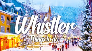 Things To Do In Whistler In Winter [upl. by Joane]