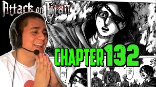 Attack on Titan Chapter 132 Reaction  DEDICATE YOUR HEART [upl. by Llerrehc]