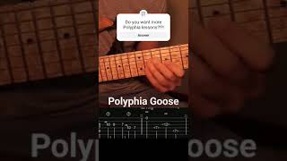 Polyphia quotGoosequot Intro Lesson timhenson polyphia guitarlesson guitar goose [upl. by Ailima642]