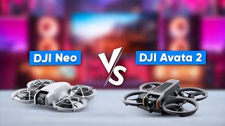 DJI Neo vs DJI Avata 2  Which One to Buy [upl. by Yelhs162]