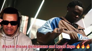 Blxckie Disses Locus Raps and Usimamane Fuseg Freestyle Reaction🔥🔥🔥 [upl. by Nomyt]