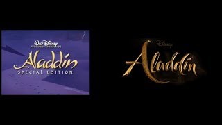 Disneys Aladdin Official Trailer 2 2019 VS 1992 Comparison  Comparación [upl. by Alitha]