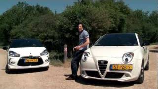 Citroën DS3 16 eHDi vs Alfa Romeo Mito 13 JTDm english subtitled [upl. by Akcirahs110]