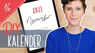 DIY WANDKALENDER schnell und minimalistisch  Geschenkidee [upl. by Sinoda]