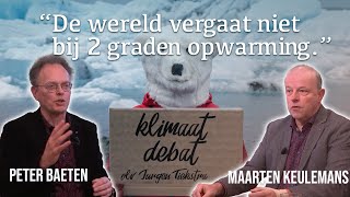 1466 De media overdrijven klimaatverandering  DNW debat met Maarten Keulemans en Peter Baeten [upl. by Gimble364]