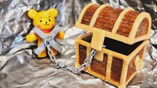 3D펜으로 타키포오 보물상자 함정 만들어주세요  Making Taki Poh Treasure Box Booby trap with 3D pen [upl. by Lacombe814]