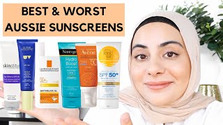 BEST amp WORST AUSSIE SUNSCREENS  Australian Sunscreen Guide  Affordable Aussie Sunscreen Razia Moe [upl. by Eliath]