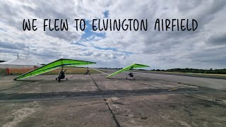 We flew to Elvington Airfield  SUB 70 MICROLIGHT [upl. by Ahsinyt]