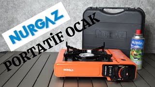 Nurgaz Portatif Ocak incelemesi NG 501  Rüzgarlık amp 220 gr Kartuş [upl. by Nylasor832]