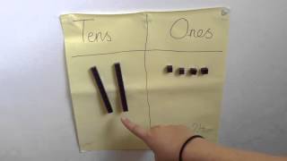 Partitioning 2 digit numbers into Tens and Ones [upl. by Jeremias983]