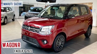 New Maruti Suzuki WagonR Facelift 2024 🔥 Wagonr Zxi Plus AMT Top Model  Detailed Walkaround Video [upl. by Linders]