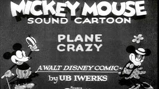 Plane Crazy 1928 Mickey Mouse [upl. by Zolly]