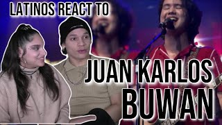 Latinos react to JUAN KARLOS for the first time BUWAN  LIVE 2019 BEST PERFORMANCEREACTION 👀🤯 [upl. by Yntrok]