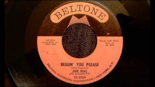 Jive Five  Beggin You Please  Soulful Brooklyn Doo Wop Ballad [upl. by True]