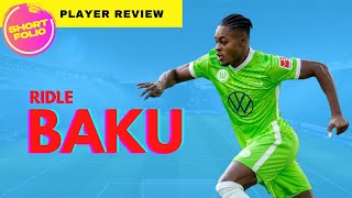 PLAYER REVIEW  RIDLE BAKU WOLFSBURG FIFA 22 CAREER MODE SHORTS [upl. by Nivalc592]