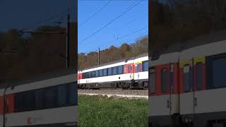 Swiss Railway Re420  InterCity Train Basel  Zürich 🇨🇭 [upl. by Oiligriv]