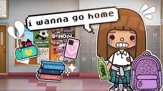 Going To BOARDING SCHOOL 🏫  with voice  Toca Boca Tiktok RP [upl. by Bordy812]