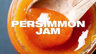 How to make Persimmon Jam [upl. by Suinotna]