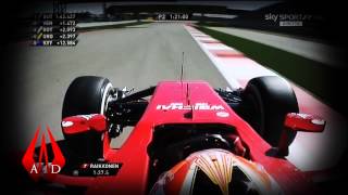 Kimi Räikkönens 2014 United States GP  How To Save A Life [upl. by Namus]