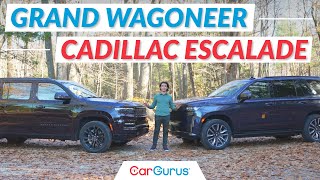 Cadillac Escalade vs Jeep Grand Wagoneer L [upl. by Dlaregztif]