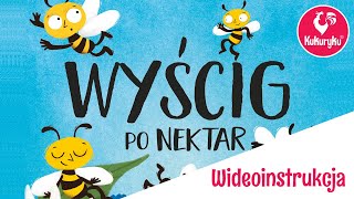 Jak grać  Wyścig po nektar  Wydawnictwo Kukuryku  Wideoinstrukcja [upl. by Nnylirej333]