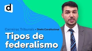 TIPOS DE FEDERALISMO  DIREITO CONSTITUCIONAL  AULAS PARA CARREIRAS TRIBUNAIS [upl. by Adnarom271]