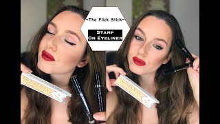 The Flick Stick by Lovoir  Tutorial amp Review  Winged Eyeliner Stamp for Beginners [upl. by Killen]