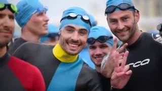 Triathlon International de Deauville  Hoka One One 2016 [upl. by Eilrebmik239]