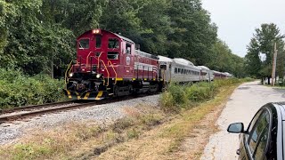 Winnipesaukee Scenic Railroad Fall Chase [upl. by Airrotal]