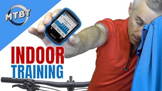 Allenamento ciclismo Indoor con Garmin Edge 530 cardio e rullo da 2 soldi  MTBT [upl. by Krissie71]