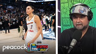 Diana Taurasi given standing ovation amid elimination  Dan Le Batard Show with Stugotz  NBC Sports [upl. by Aelber]