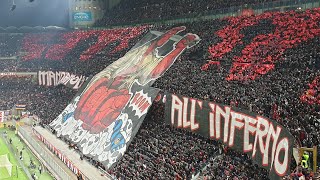 Che Confusione  Ac Milan Fans Making Amazing Atmosphere Before Derby vs Inter [upl. by Assanav320]