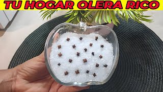 Tu hogar olerá rico con estos 2 aromatizadores caseros [upl. by Nimrak]