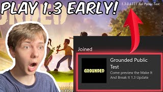 How To Play Grounded 13 EARLY PTS Guide [upl. by Hastie]