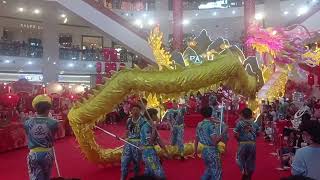 Chinese New Year Dragon Dance at Pavilion KL Kuala Lumpur Malaysia [upl. by Eerdua442]