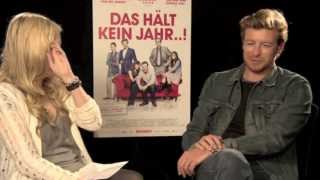 Simon Baker Exclusive Interview I Give It A Year  Das hält kein Jahr IGIAY [upl. by Ieso]