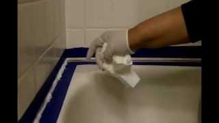 How to Caulk a Bathtub with Beautiful Results [upl. by Eversole]