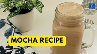 Easy and Simple Mocha Coffee Recipe At Home  No Machine Needed [upl. by Ahselak]