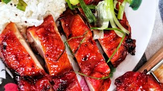 Sappige Chinese Char Siu Geroosterde Rode Kip Uit De Oven  Onweerstaanbaar Recept uit China [upl. by Ferdinana75]