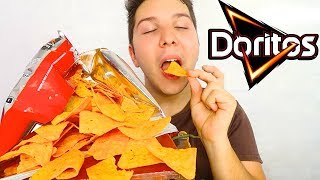 Crunchy Doritos • MUKBANG [upl. by Nyvek525]