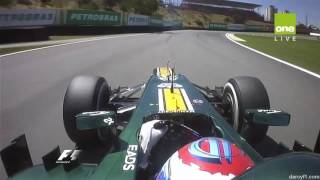 F1 Interlagos 2012  Vitaly Petrov Onboard [upl. by Keenan]