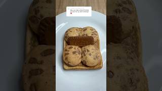 Biscoff cookies on Toast  shorts [upl. by Calvano38]