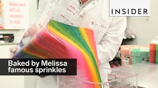 How NYCs Baked by Melissa makes their famous sprinkles [upl. by Linell101]