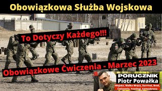 Obowiązkowa Służba Wojskowa Jest FAKTEM Zmuszają Ludzi Do Ćwiczeń Wojskowych [upl. by Amery]