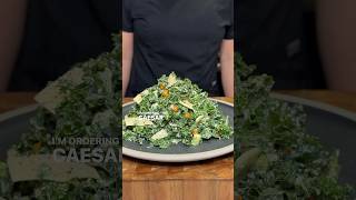 BEST CAESAR SALAD at HOME​⁠JoshuaWeissman [upl. by Elleynad]