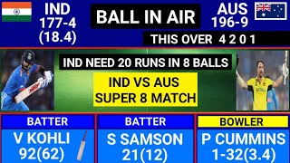 India Vs Australia T20 World Cup Super 8 Match Highlights IND vs AUS Warm Up Match Highlights [upl. by Coriss]