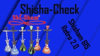 Shisham 615 Retro 20 Wasserpfeife im Test [upl. by Nwavahs428]