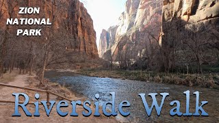 Riverside Walk  Zion National Park [upl. by Eilyab43]